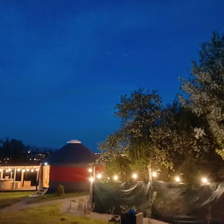Tente de luxe Glamping Pogorzany - Jurty