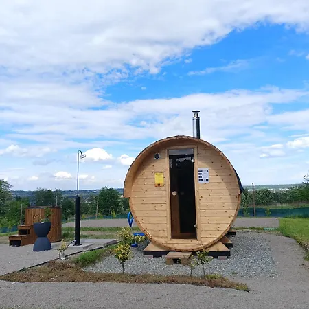 Glamping Pogorzany - Jurty Campo de lujo *