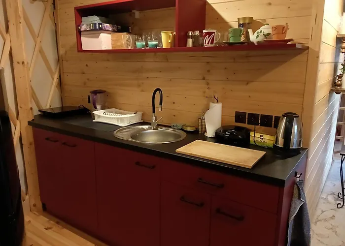 Luksusowy namiot Glamping Pogorzany - Jurty *